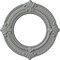 Ekena Millwork Benson Ceiling Medallion (Fits Canopies up to 6 1/8"), 11 1/8"OD x 6 1/8"ID x 5/8"P, Primed White CM11BN - alternate 1